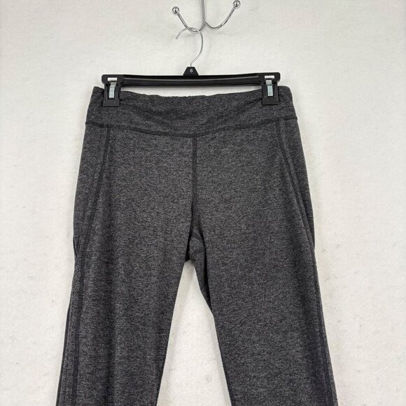 Free People Movement Infinity Leggings Size M Dark Gray High Rise Cut Outs - Picture 12 of 13